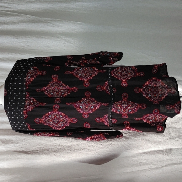 En Elly/Stitch Fix Abey Tie Waist Tunic Top - Picture 2 of 9